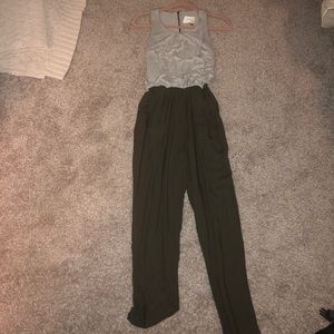 Elevenses- anthropology jumpsuit.